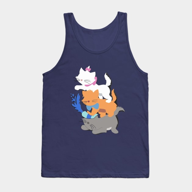 The Aristocats Tank Top by aliceborg12